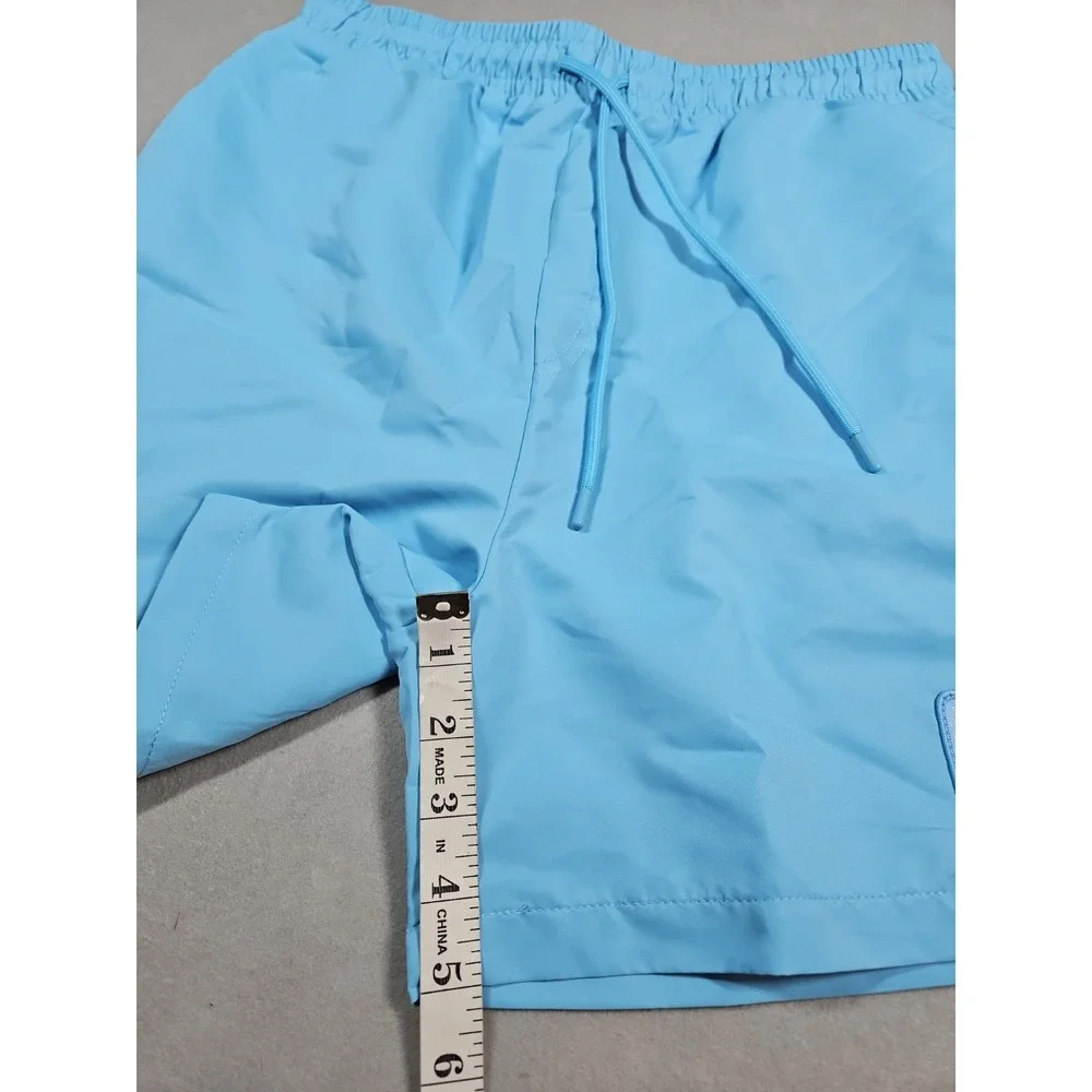 Sonneti London Mens Light Blue Jolla Swim Trunks Size Small NWT